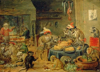 Affenbankett, 1810